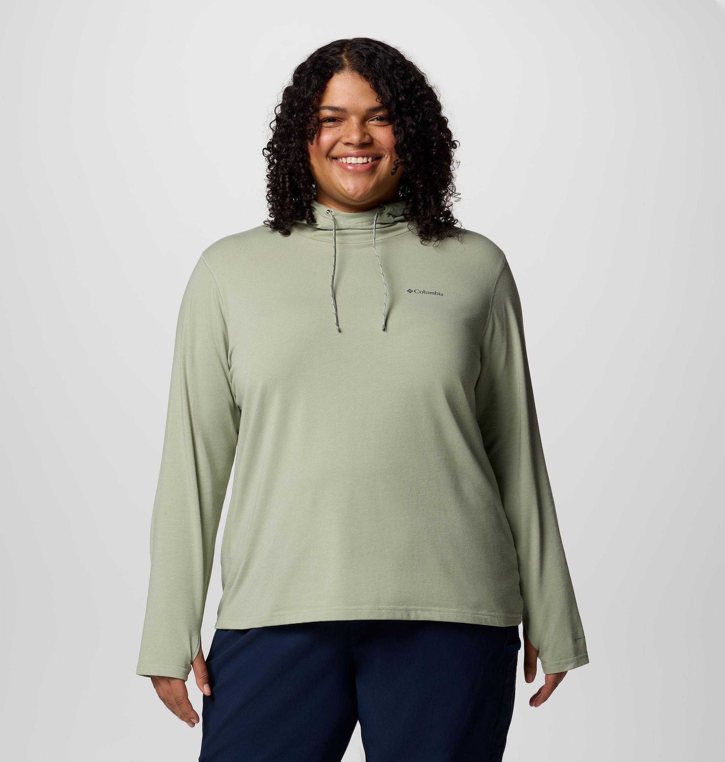 Columbia Womens Sun Trek Hoodie II - Plus Size- Product Image