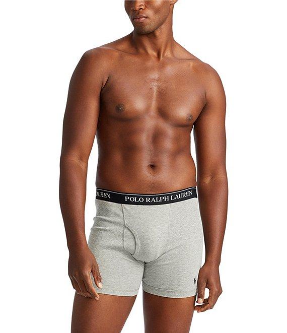 Polo Ralph Lauren Big & Tall Classic Fit Cotton Boxer Briefs 3-Pack Product Image