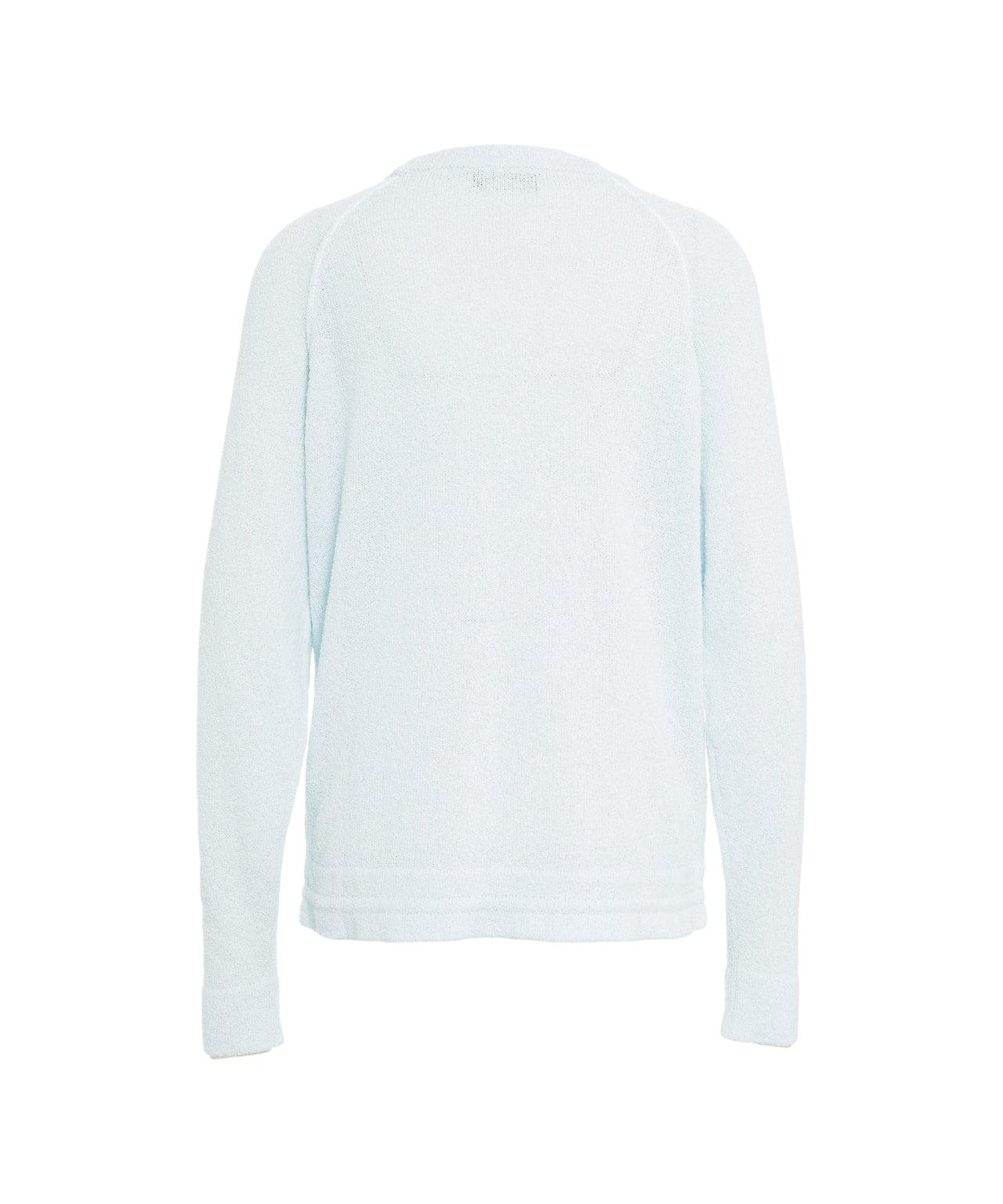 Terry cloth sweater with drawstring Product Image