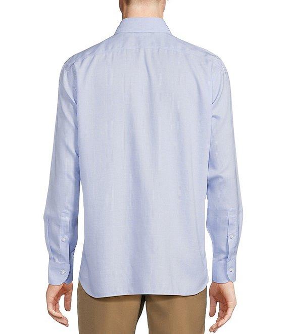 Daniel Cremieux Signature Label Non-Iron Windowpane Long Sleeve Woven Shirt Product Image