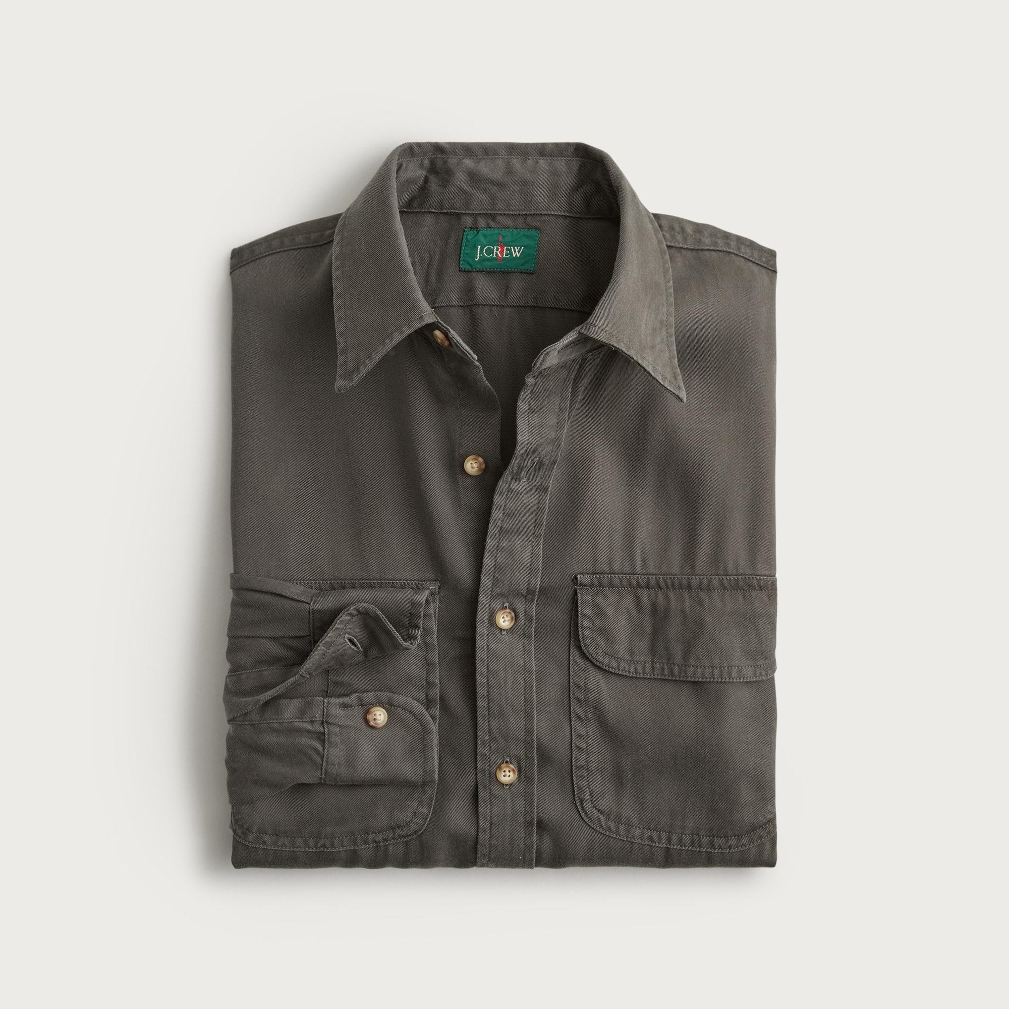 Two-pocket workshirt in TENCEL™ lyocell Product Image