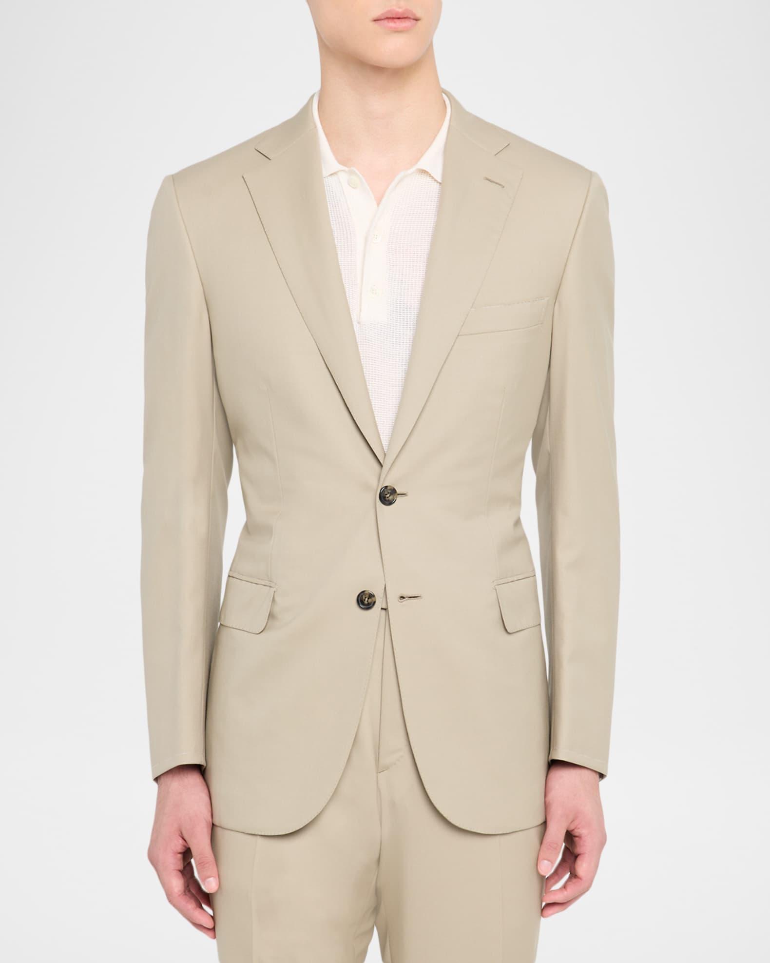 Men's Wool Modern Fit Two-Piece Suit Product Image