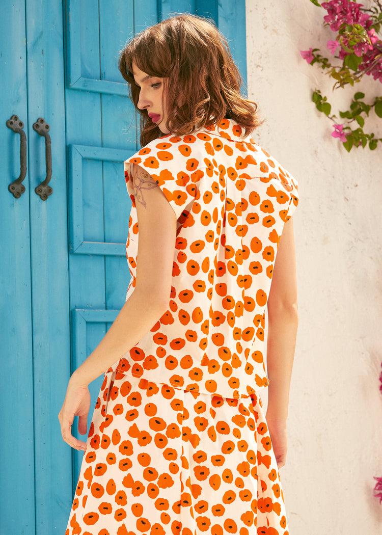 Buttoned & Breezy Blouse Product Image