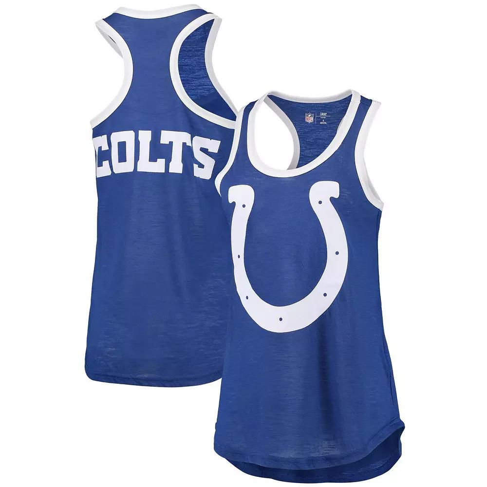 Womens G-III 4Her by Carl Banks Heather Royal Indianapolis Colts Tater Tank Top Product Image