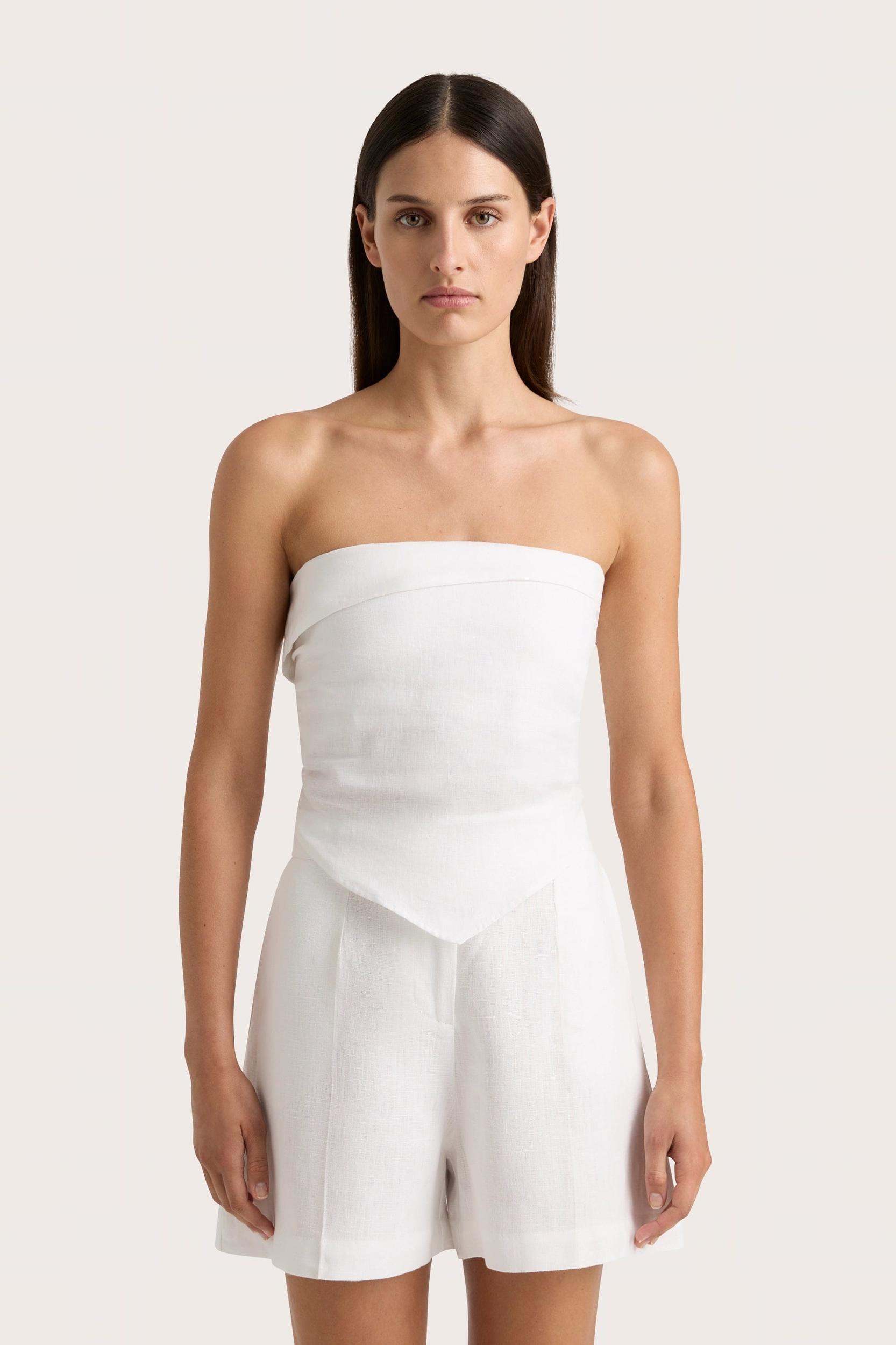 Dominquez Midi Dress White - Final Sale Product Image
