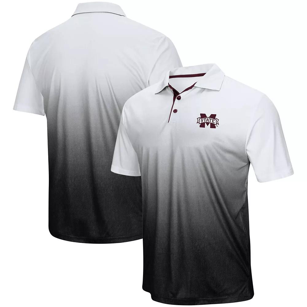 Men's Colosseum Gray Kansas State Wildcats Magic Team Logo Polo,  Product Image