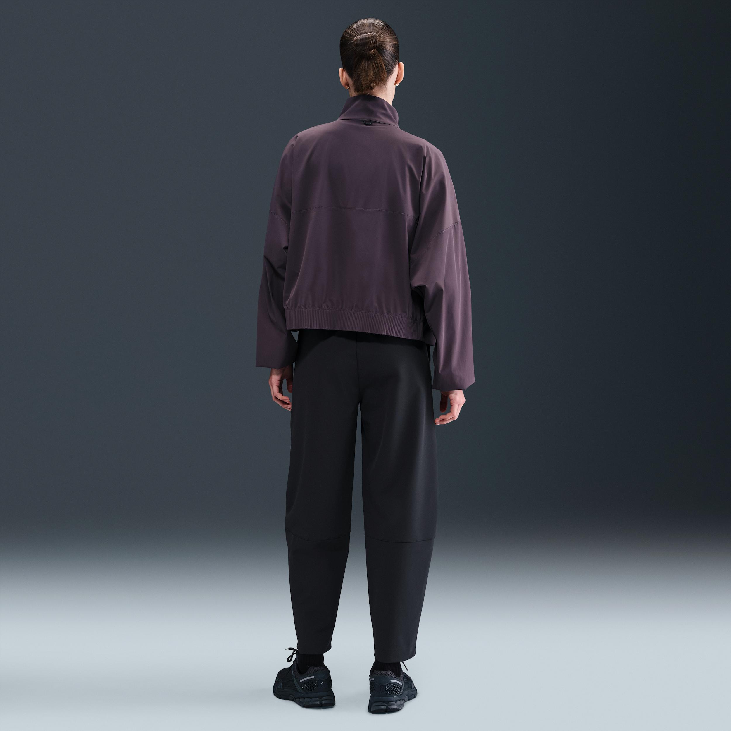 Nike Womens 24.7 PerfectStretch Dri-FIT High-Waisted Loose Barrel-Leg Pants | HM8847-010 Product Image