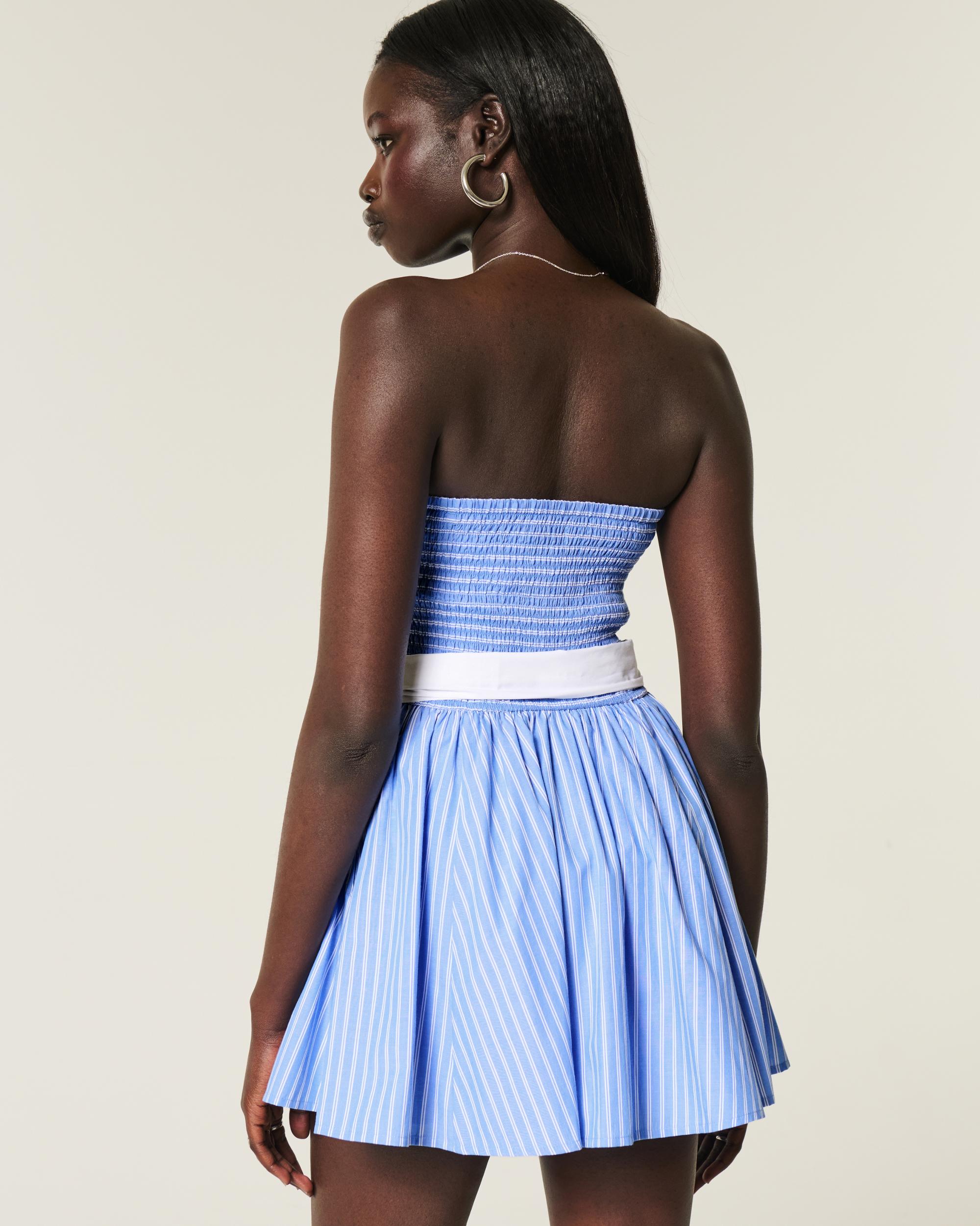 Strapless Bow Mini Dress Product Image