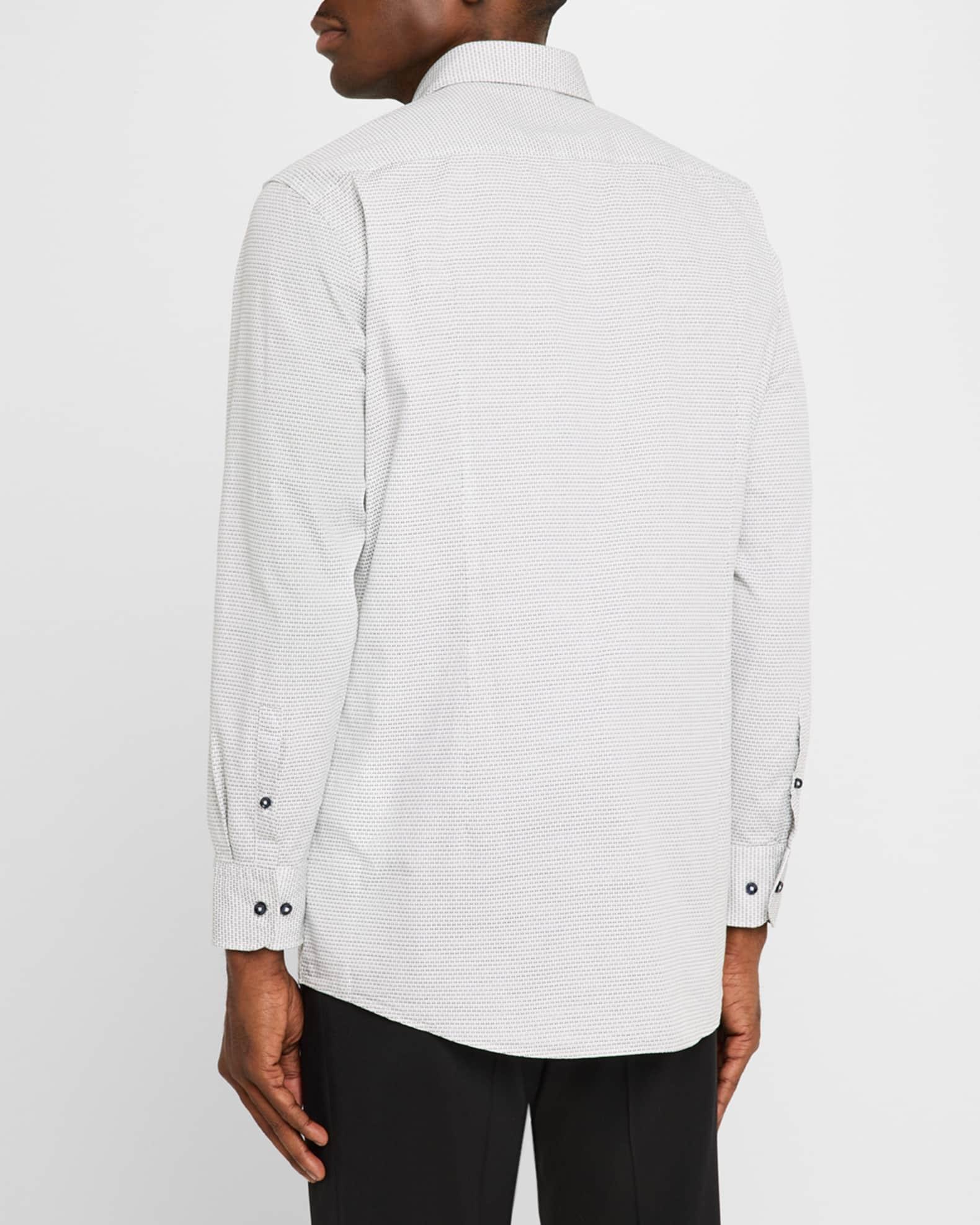Men's Max Cotton Micro-Print Dress Shirt Product Image