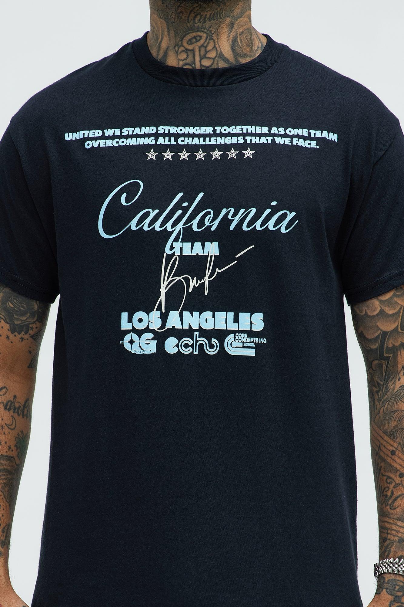 California Team LA Short Sleeve Tee - Black Product Image