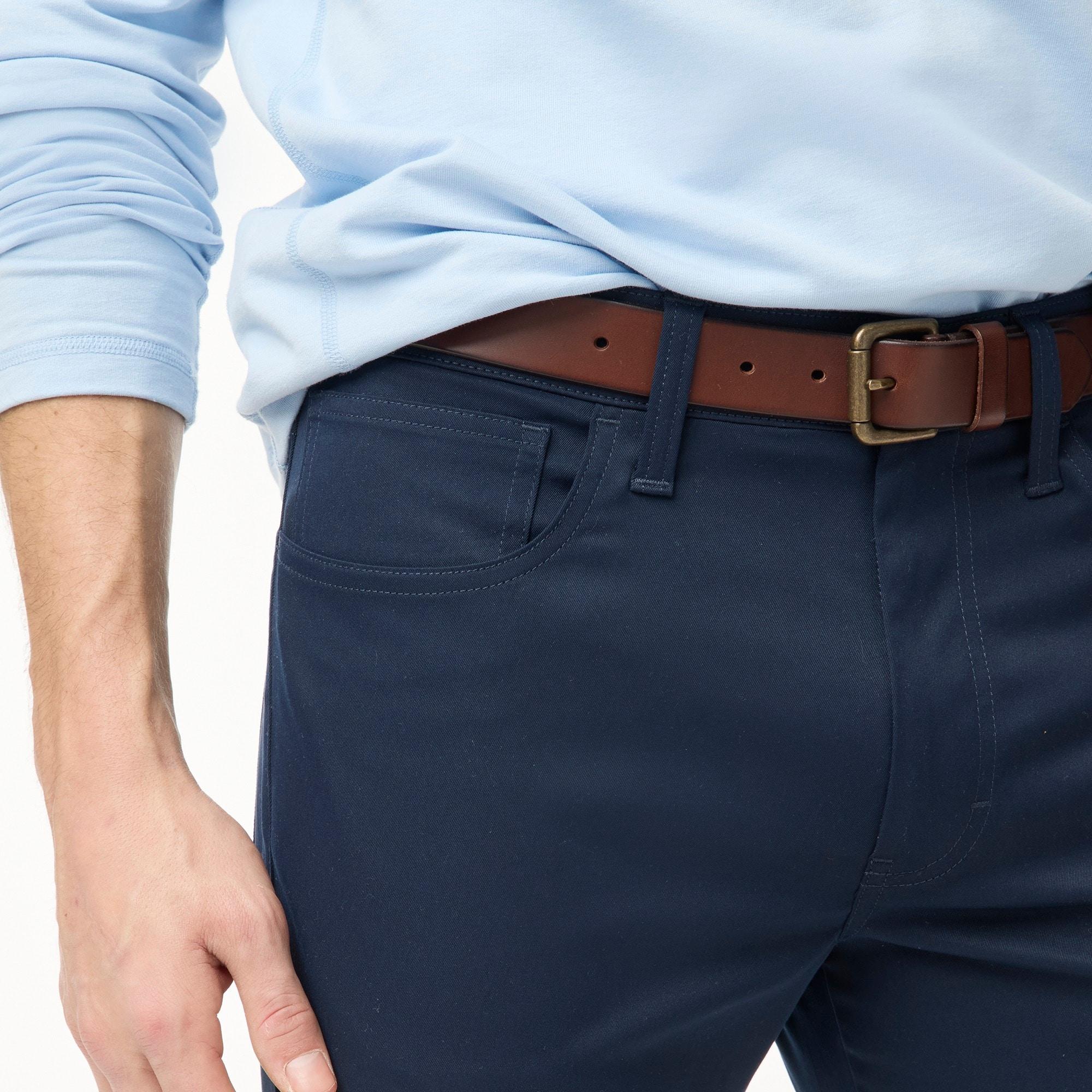 Straight-fit five-pocket tech pant Product Image