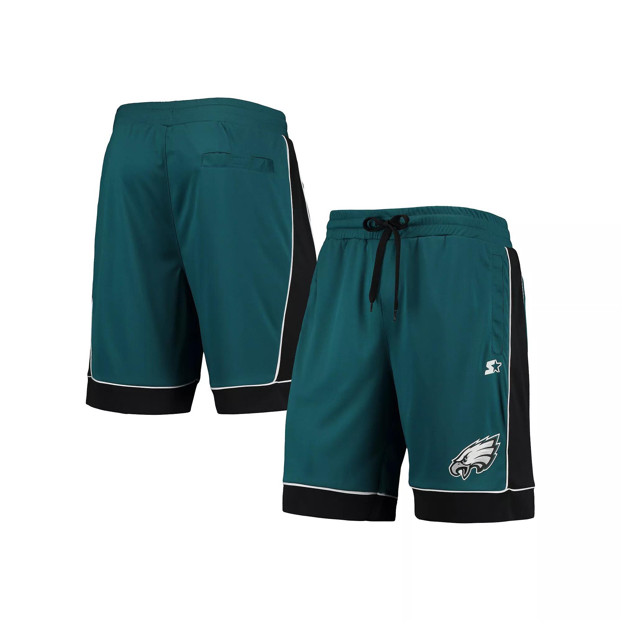 Men's Starter Midnight Green/Black Philadelphia Eagles Fan Favorite Fashion Shorts, Size: XL Product Image