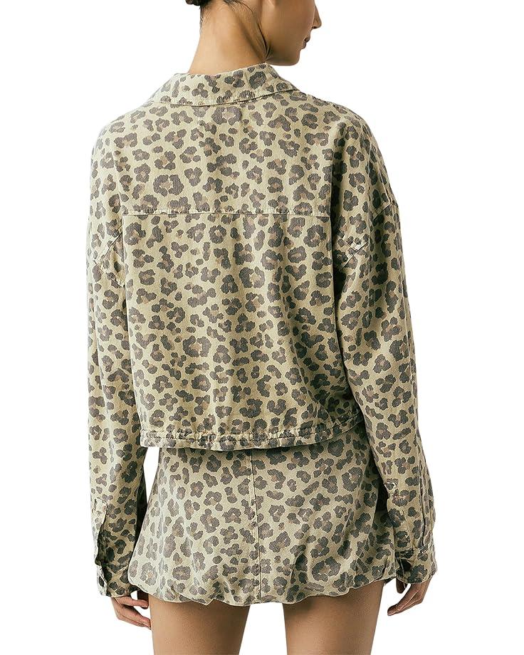 Faux Leather Moto Jacket Product Image