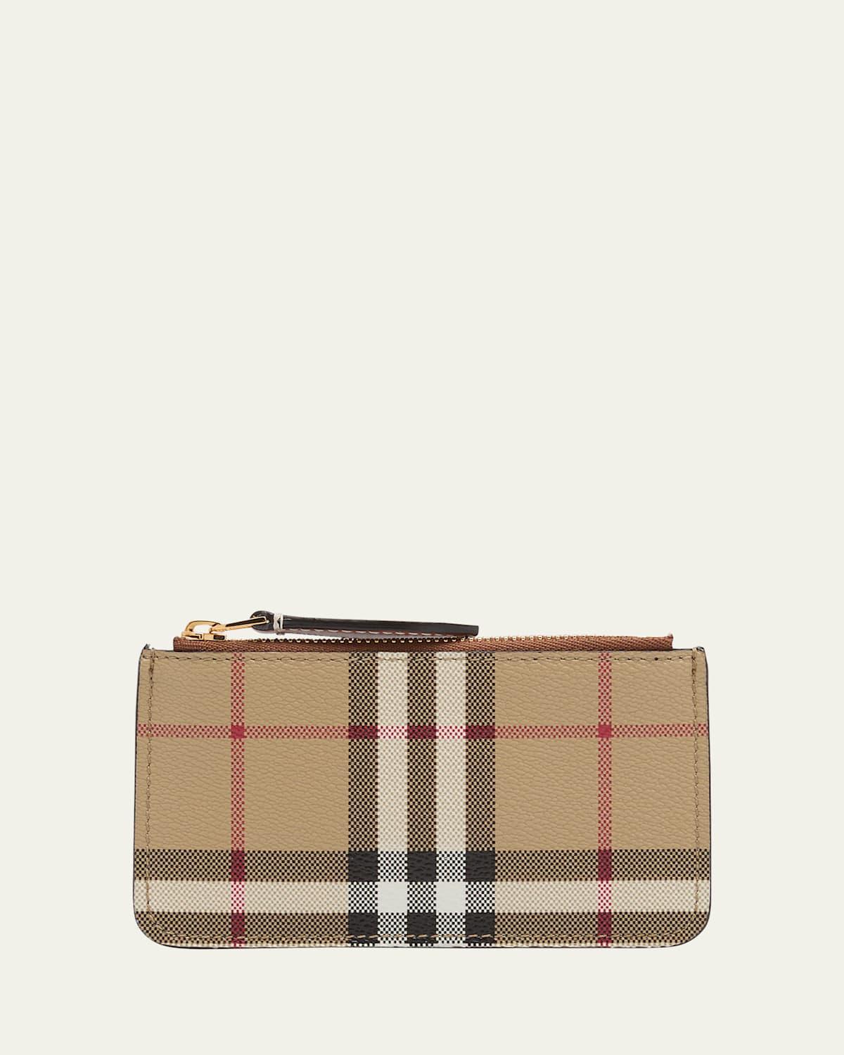 Kelbrook Check Zip Wallet Product Image
