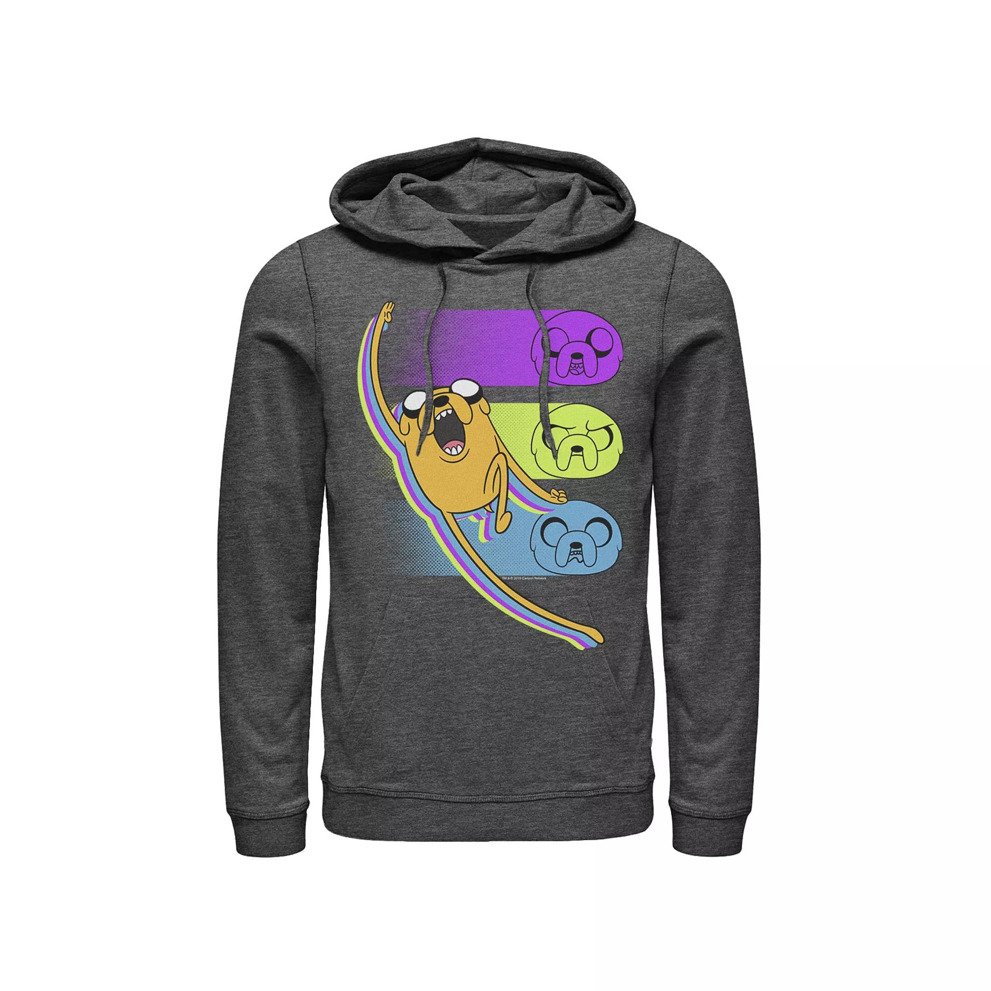 Men's Cartoon Network Adventure Time Jake Emotions Hoodie,  Product Image