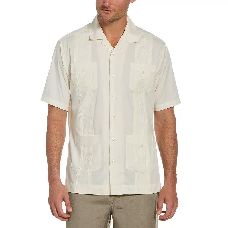 Men's Cubavera Guayabera Button-Down Shirt, Size: Medium, White Product Image