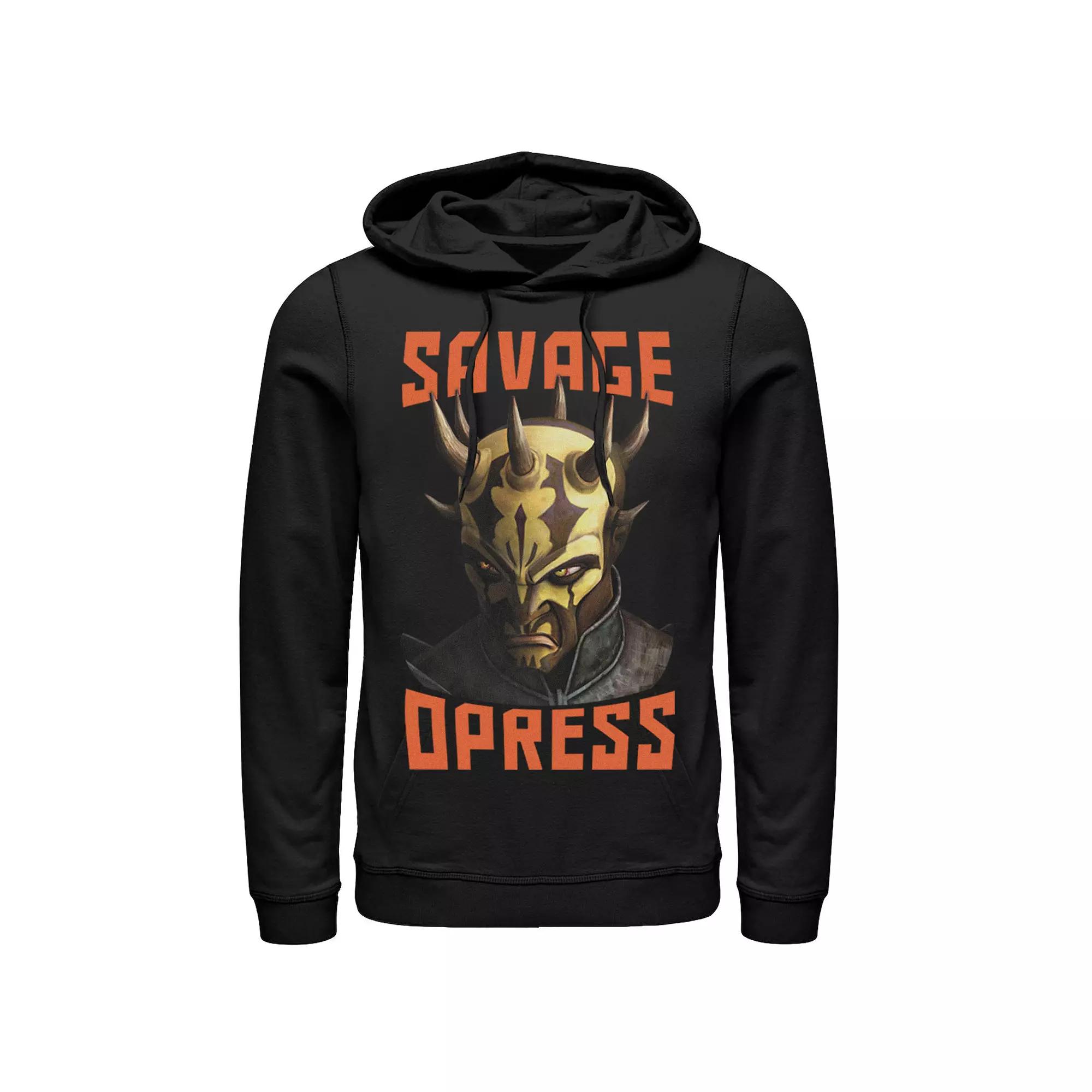 Men's Star Wars: Clone Wars Savage Opress Big Face Hoodie,  Product Image