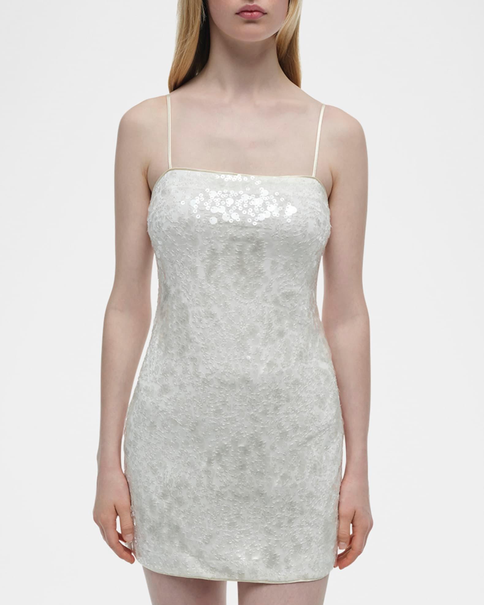 Lollie Sequined Sleeveless Mini Dress Product Image