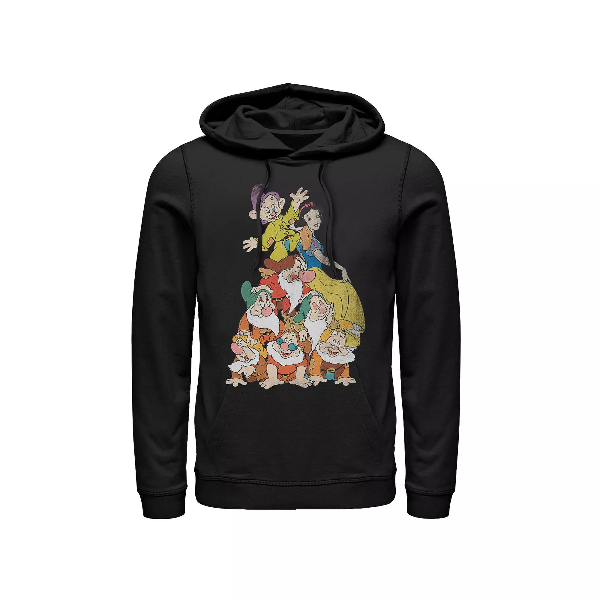Disney's Snow White Seven Dwarf Stack Men's Hoodie,  Product Image