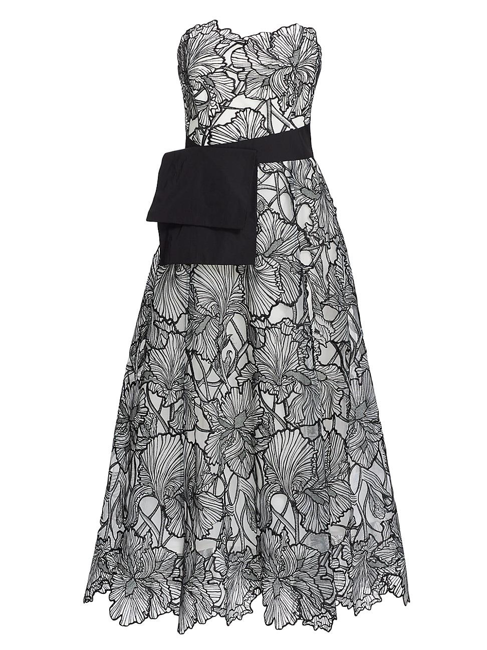 Womens Iris Cutwork Cocktail Dress Product Image