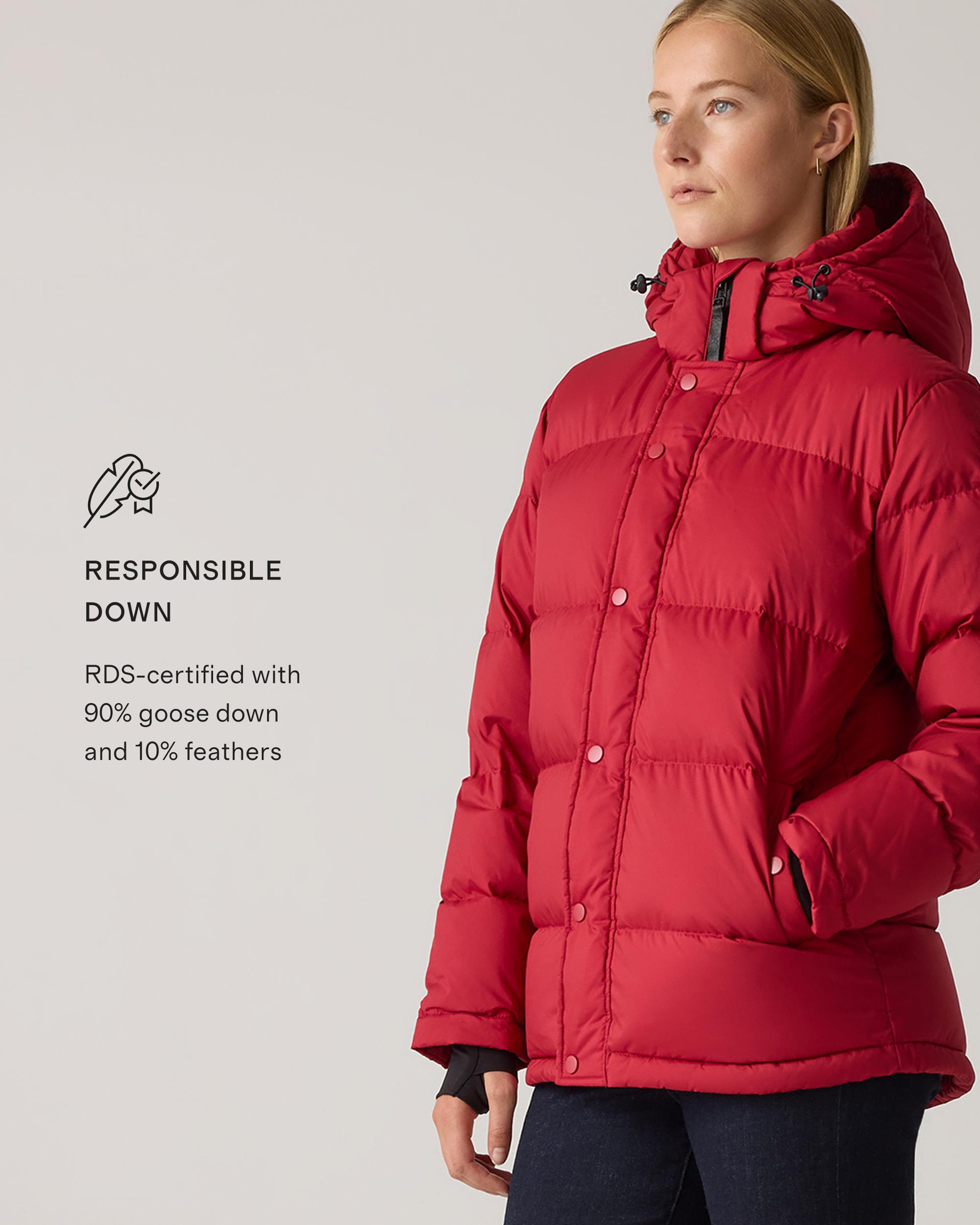 Quince | Women's Responsible Down Puffer Jacket Size XS, Recycled Polyester Product Image