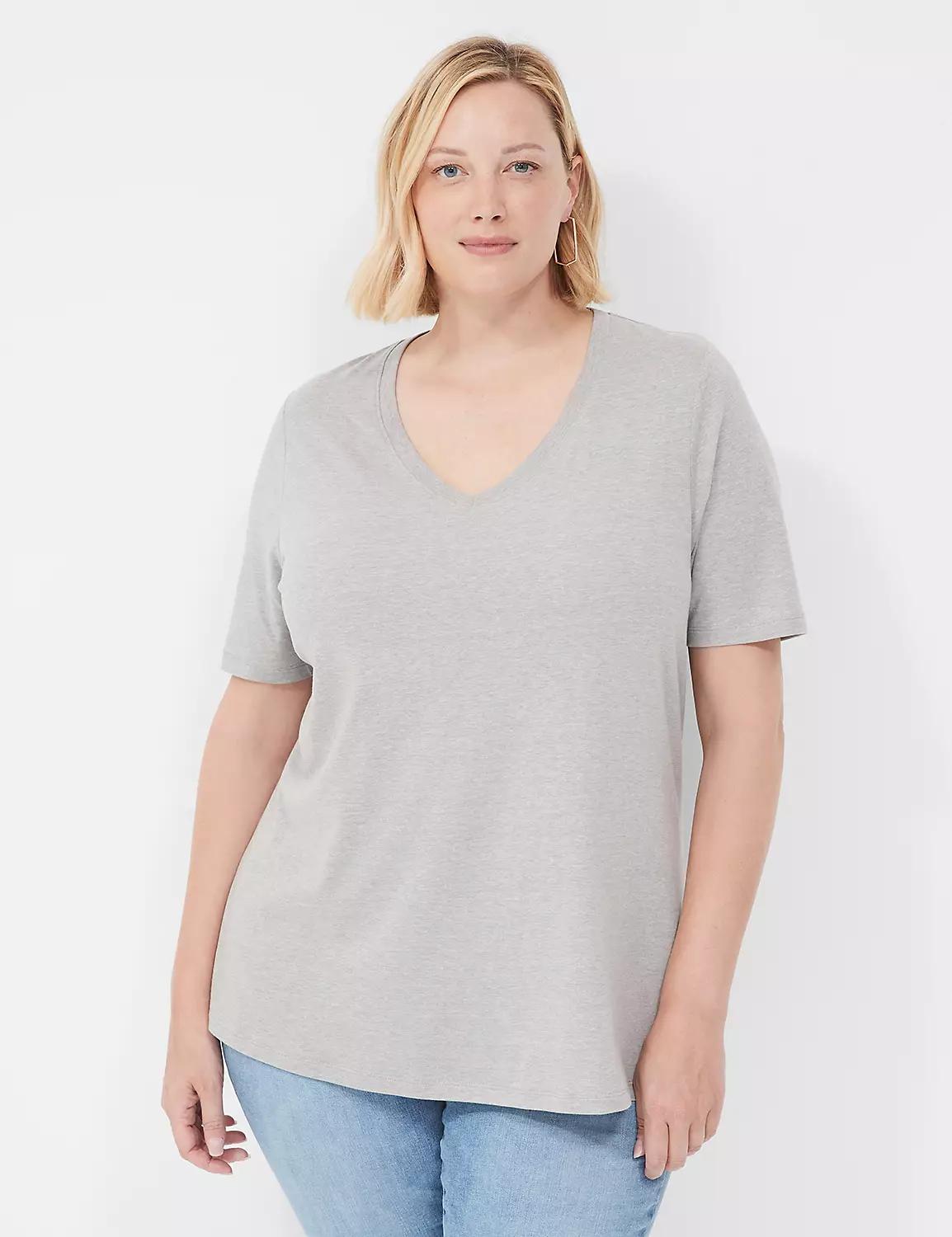 Perfect Sleeve V-Neck Tee Product Image