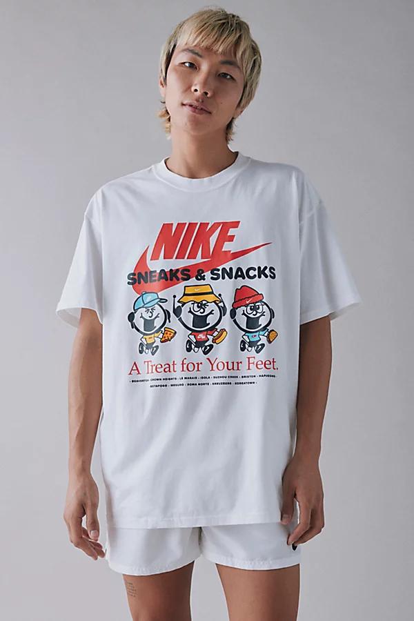 Nike Mens Nike M90 OC Sole Food T-Shirt - Mens White/Multi Product Image