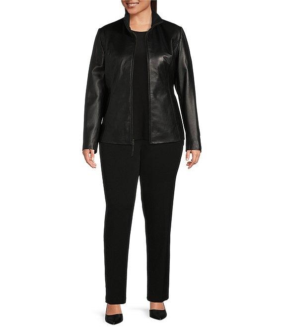 Investments Plus Size Soft Separates Reversible Crew to Scoop Neck Sleeveless Top Product Image