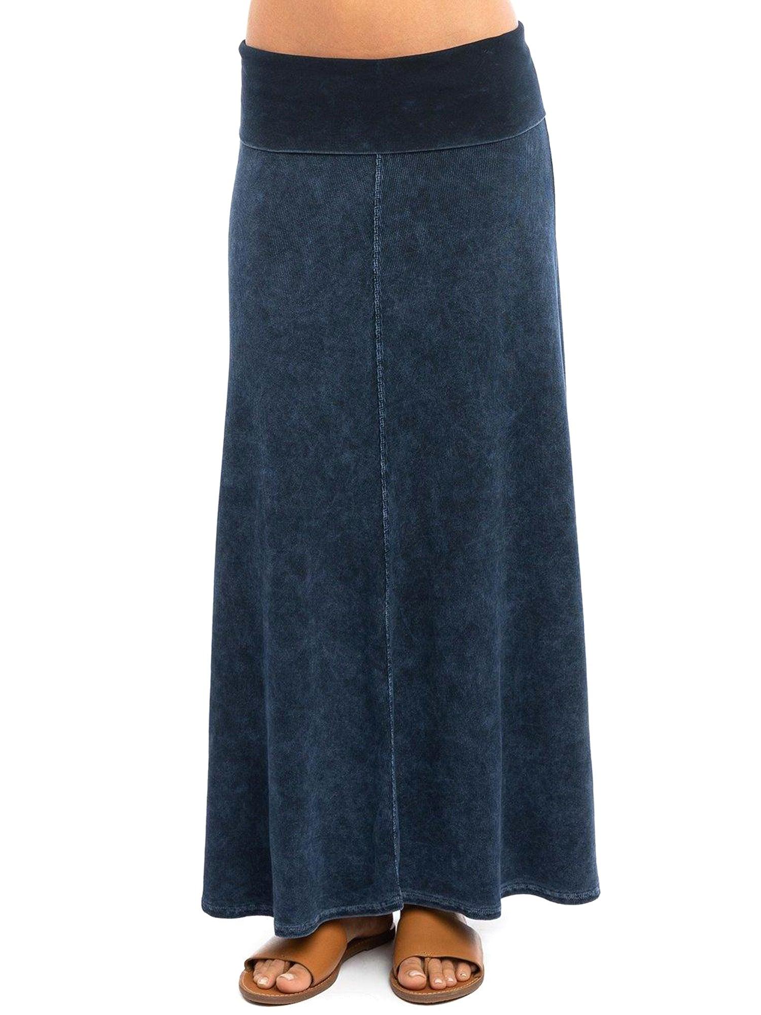 Hard Tail Ribbed Rolldown Sweep Skirt CS-103 Product Image