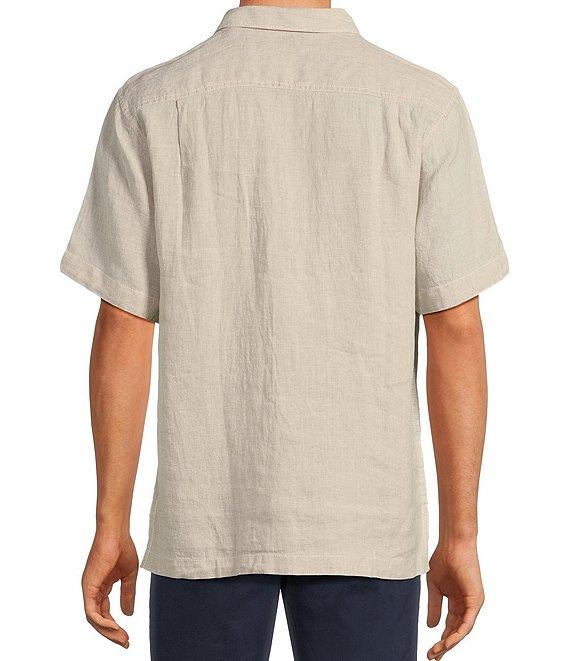 Tommy Bahama Big & Tall Linen Paradise Breezer Short Sleeve Woven Shirt Product Image