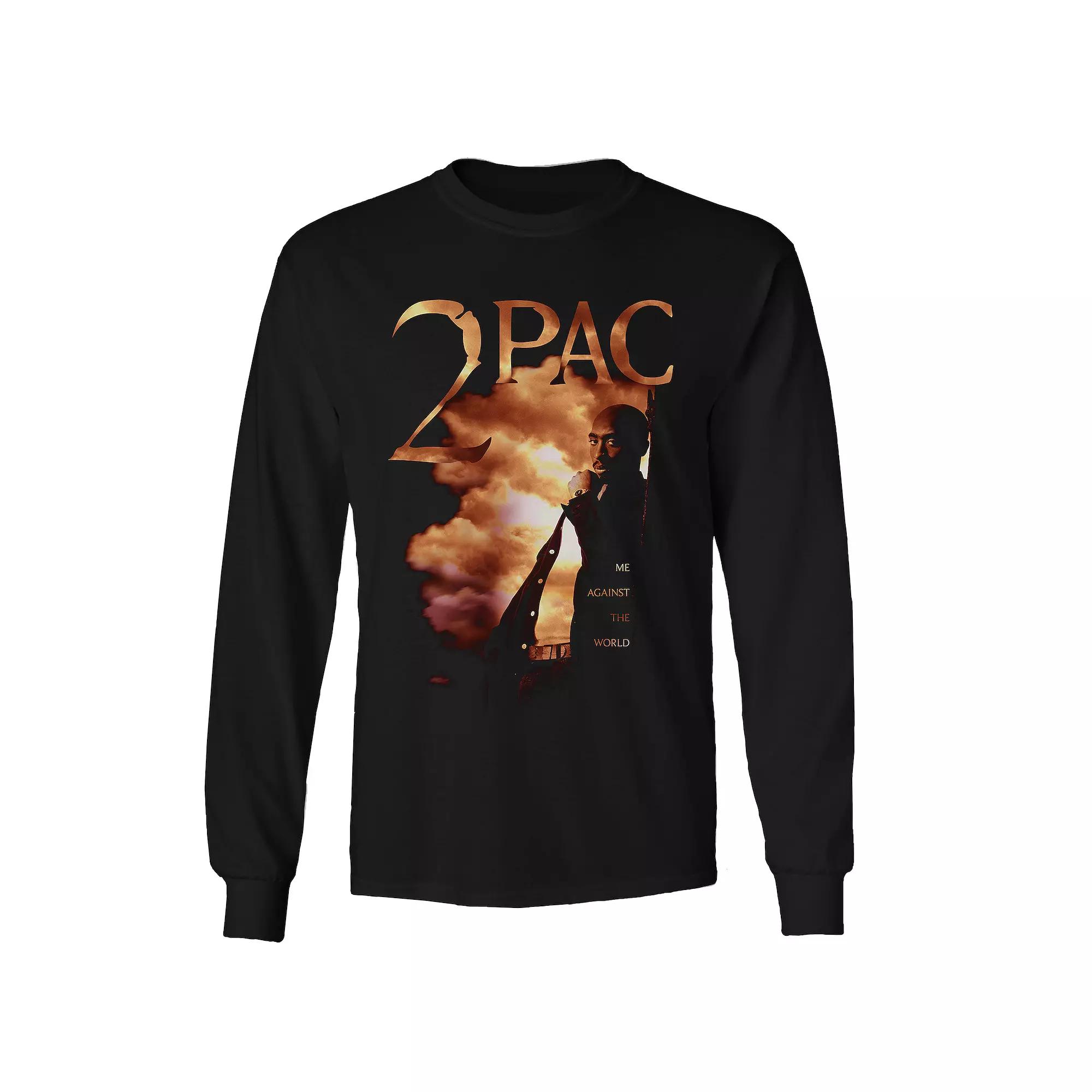Men's Tupac Me Against The World Long Sleeve,  Product Image