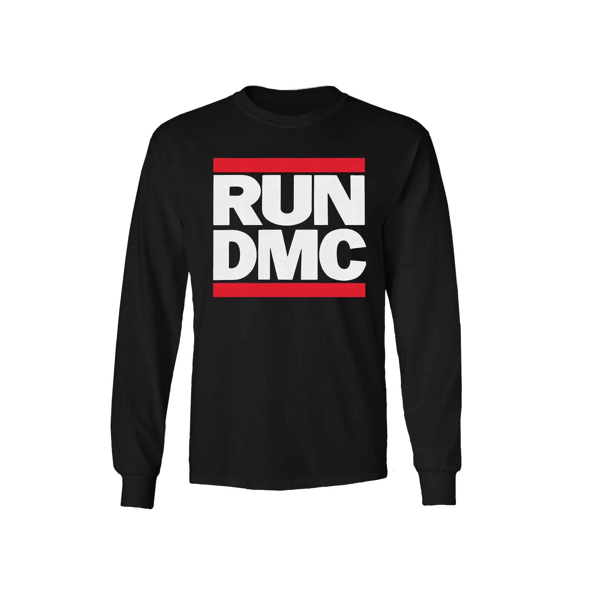 Men's Run DMC Logo Long Sleeve Tee,  Product Image