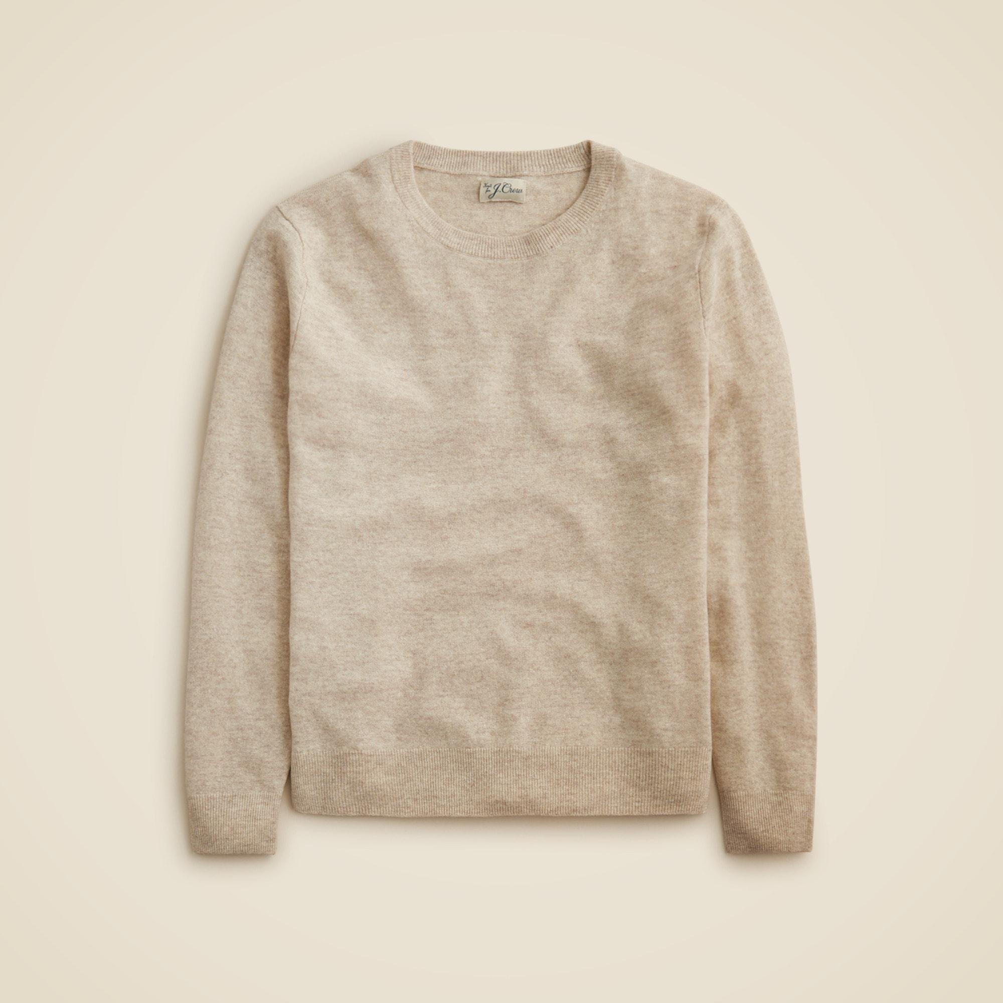 Marled cashmere-linen blend sweater Product Image