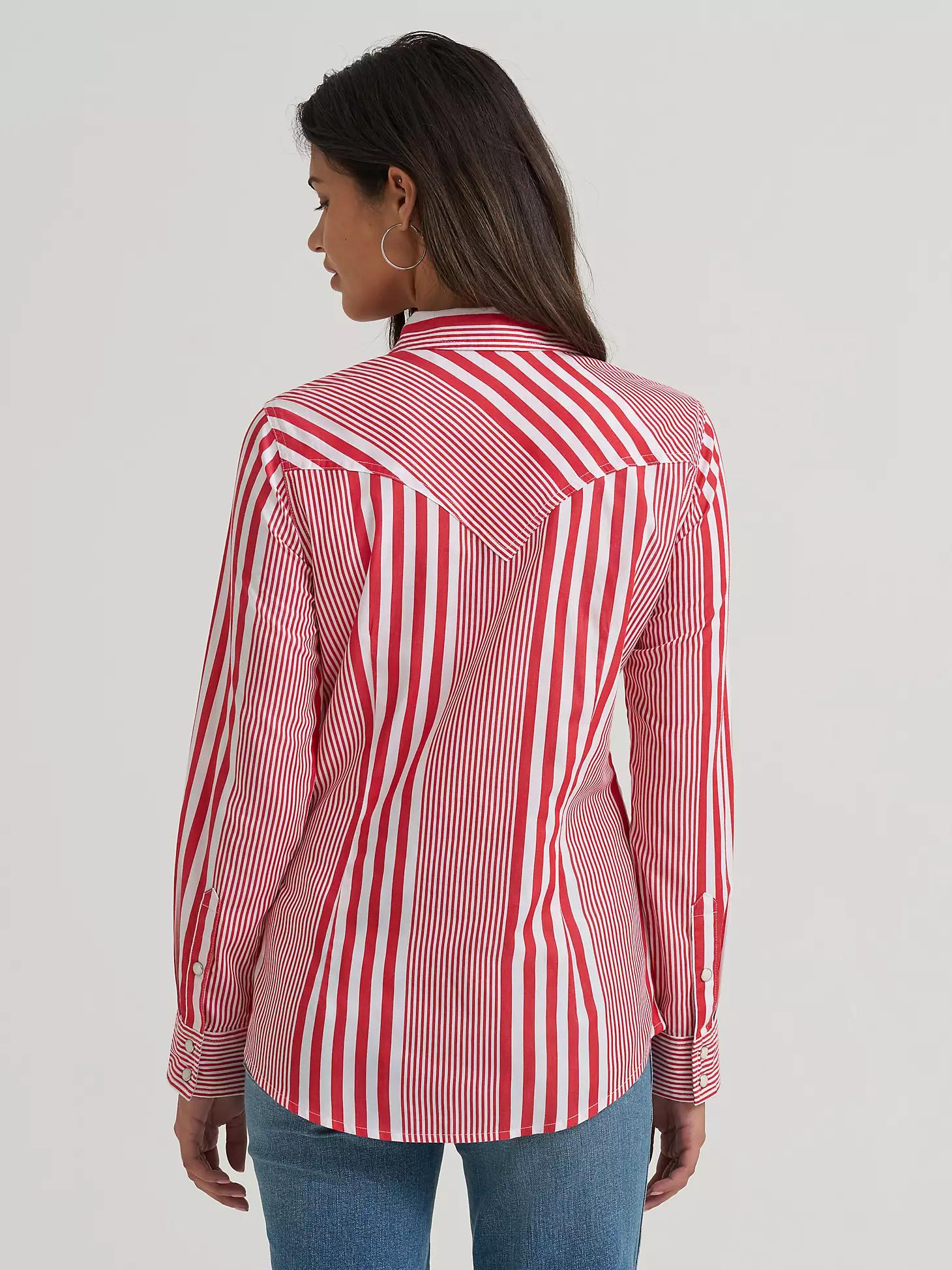 Women's Wrangler Olivia Western Slim Snap Shirt | Women's TOPS | Wrangler® Product Image