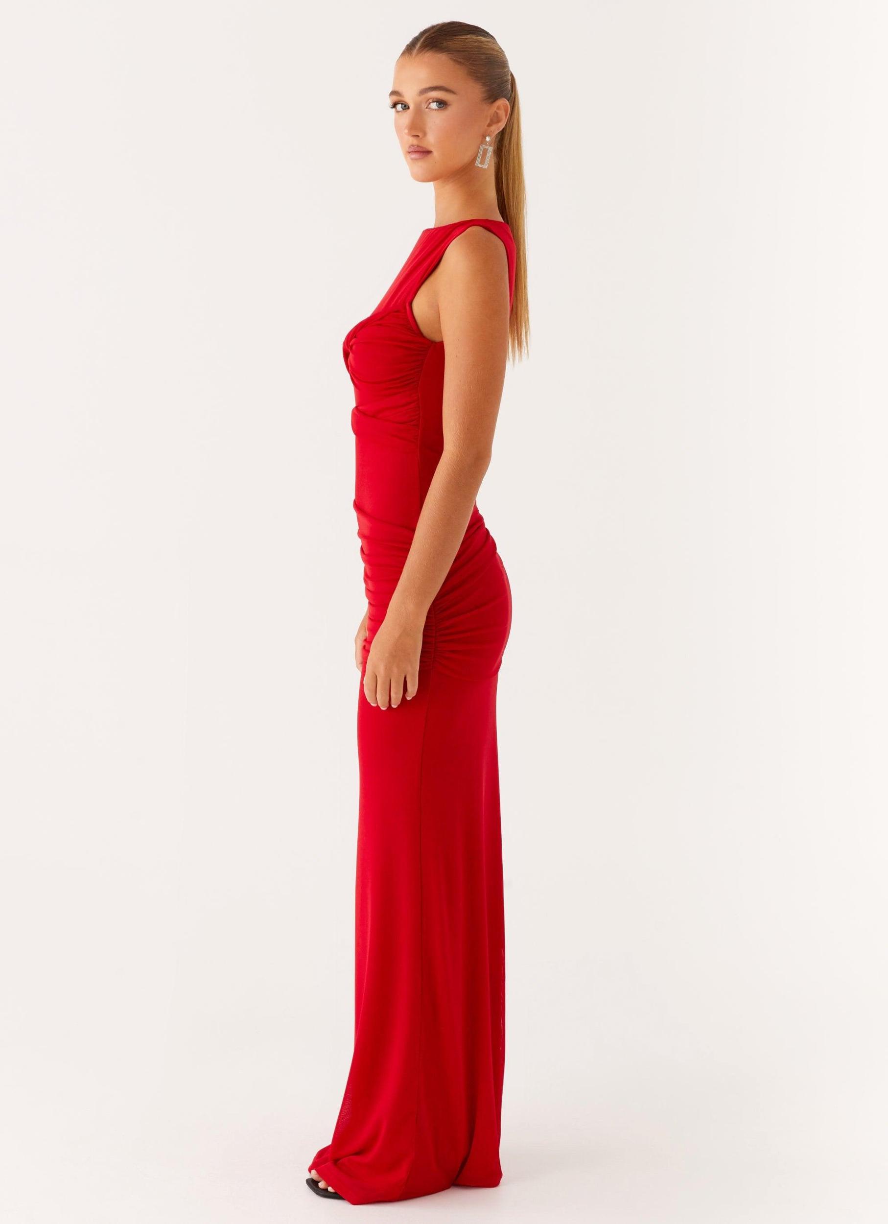 Missy Maxi Dress - Red Product Image