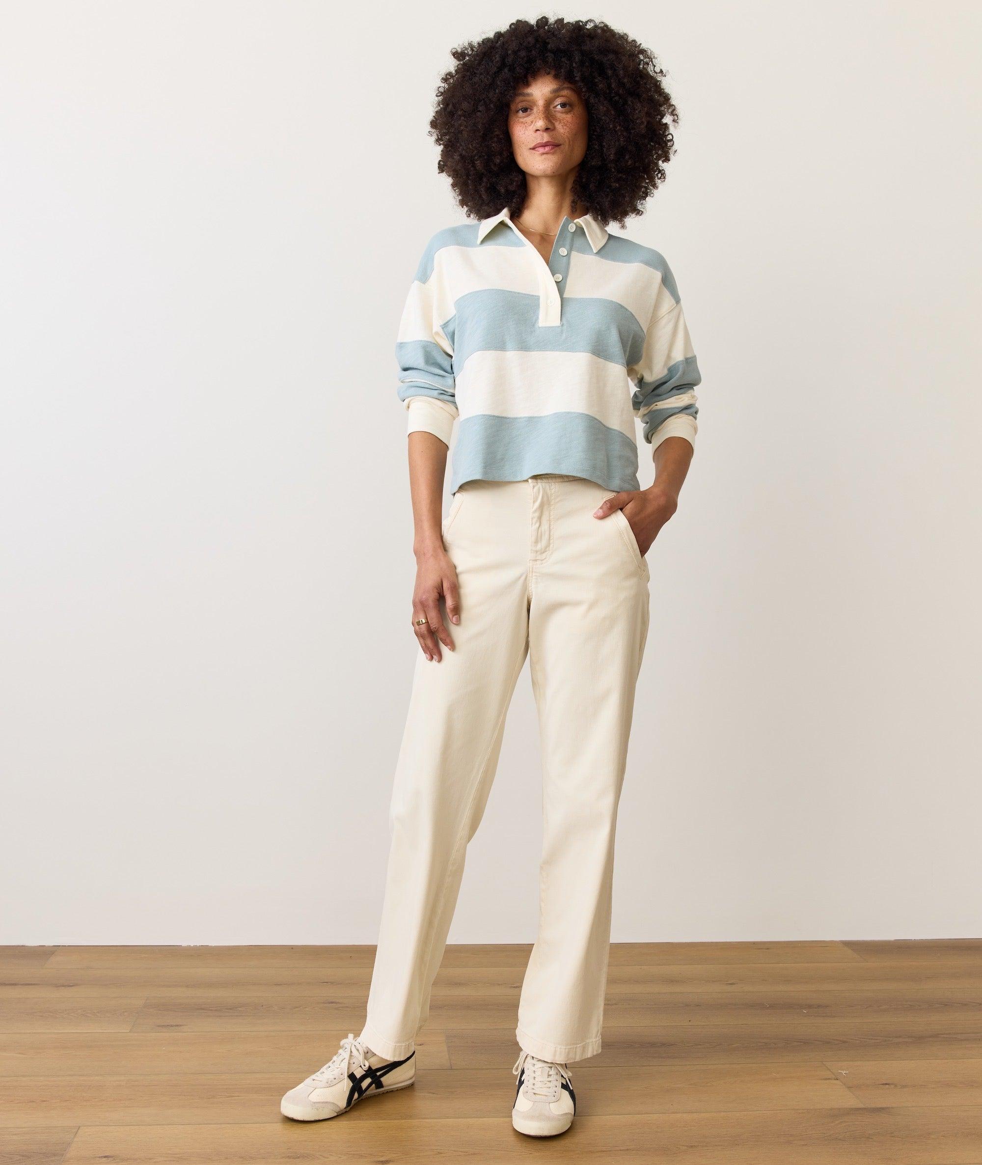 Rugby Crop Polo Product Image