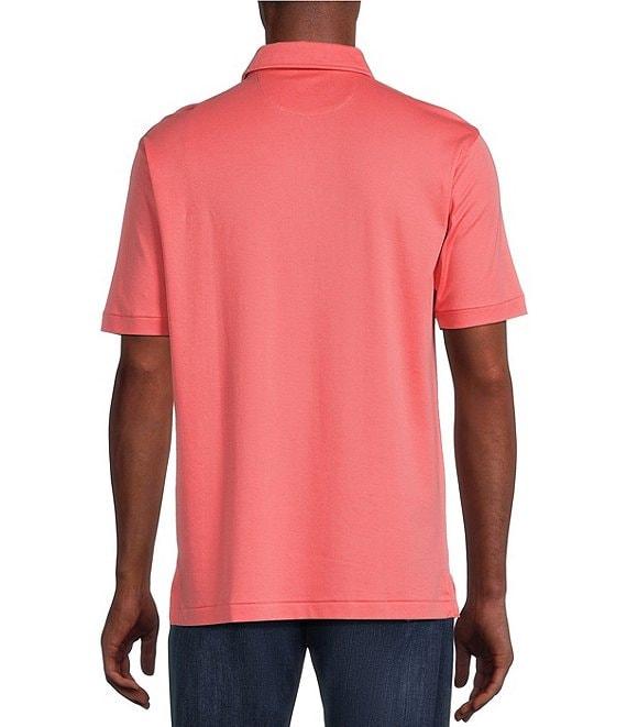 Cremieux Blue Label Classic Fit Cotton Interlock Short Sleeve Polo Shirt Product Image
