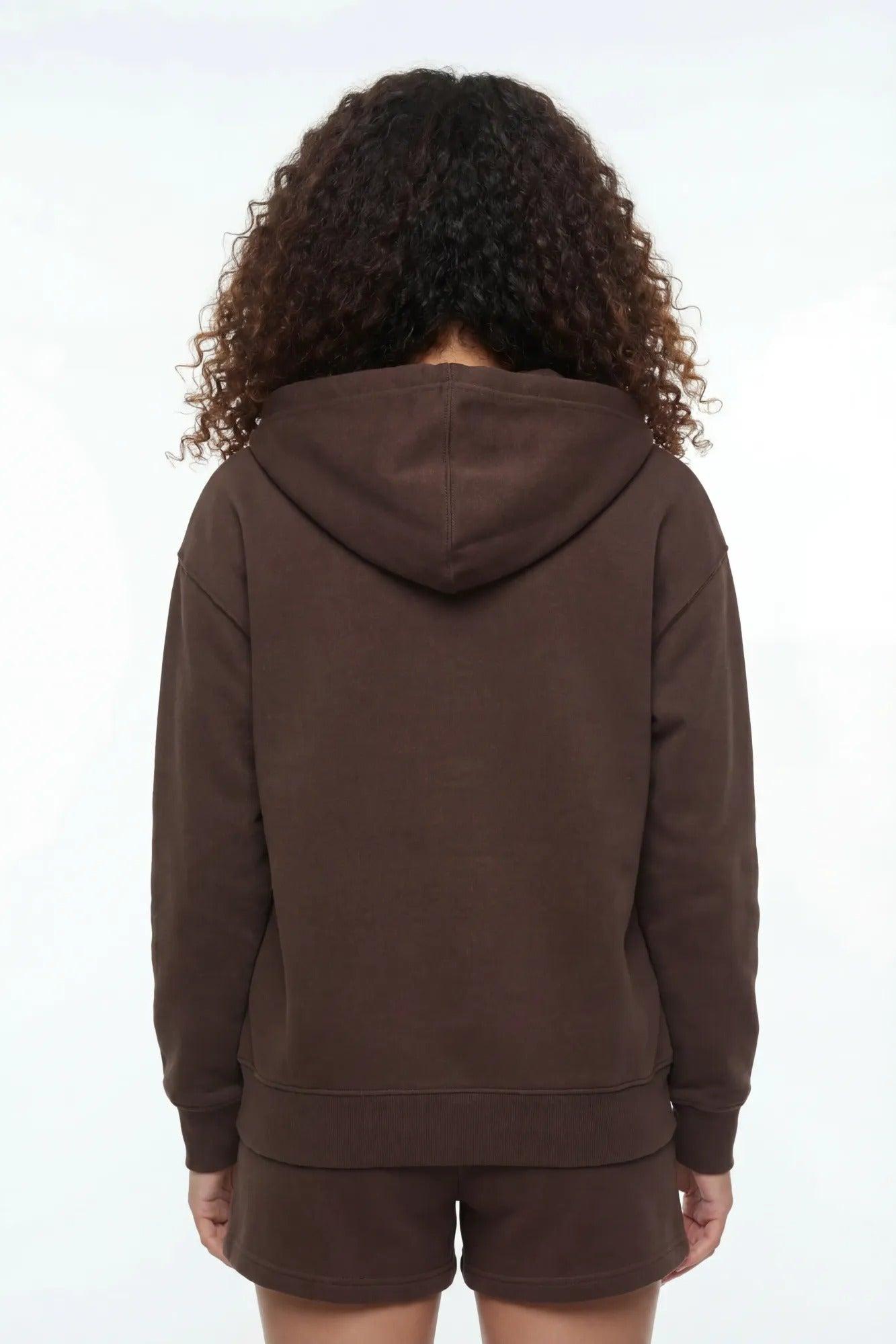 Fleece Zip-Up Hoodie Female Product Image