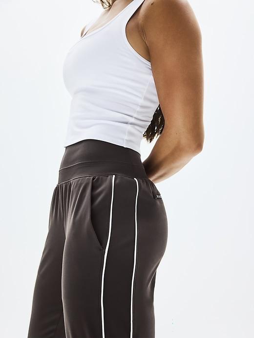 Signature Rib Square Neck Crop Tank Product Image