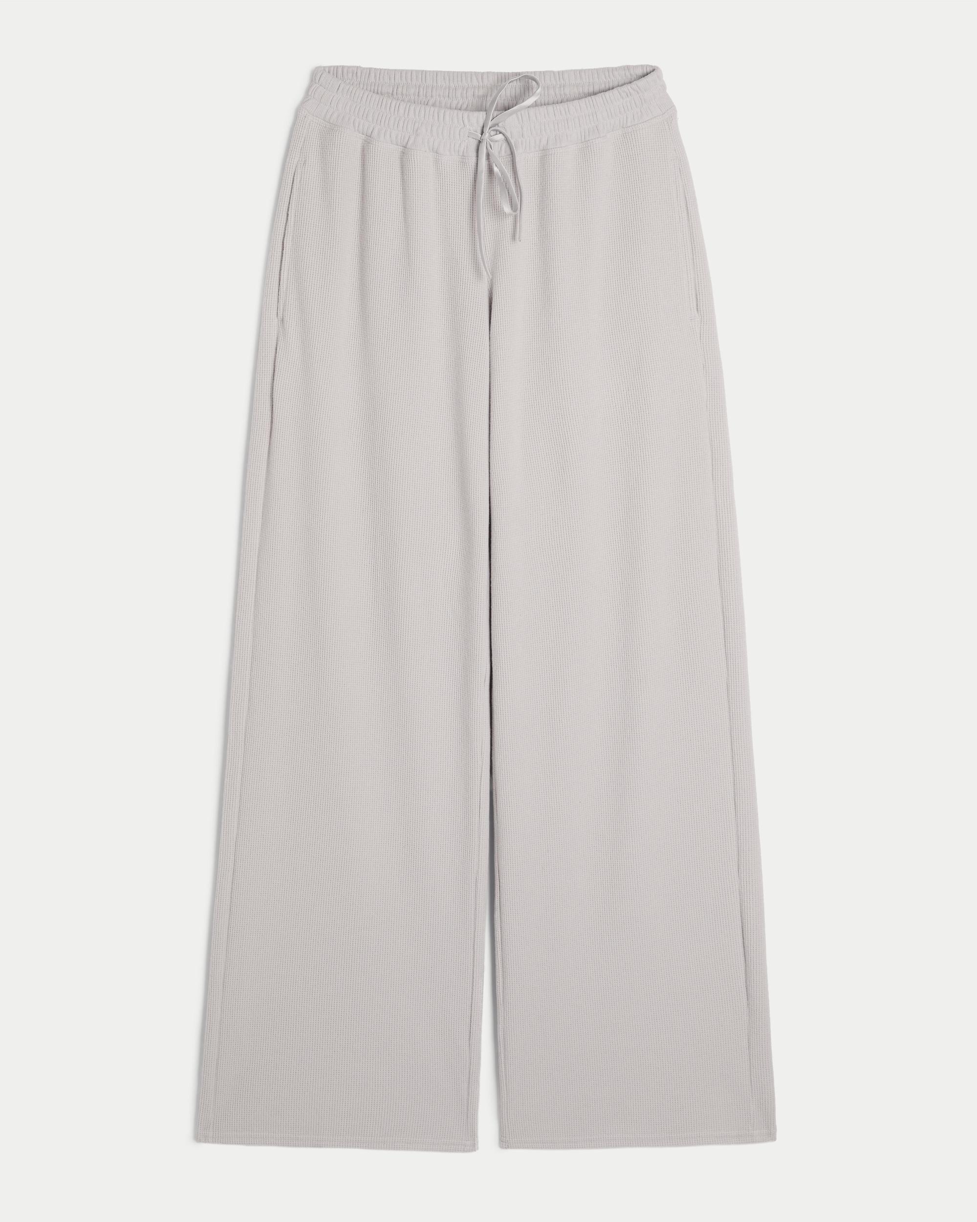 Gilly Hicks Waffle Straight Pants Product Image