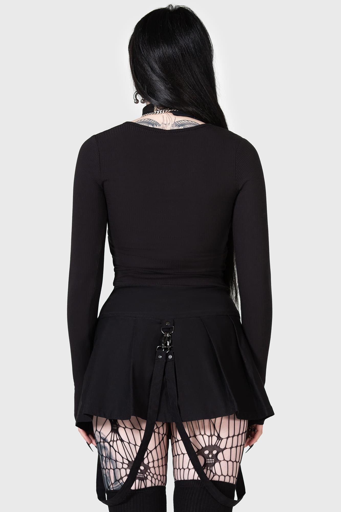 Lune Sting Ribbed Top Female Product Image