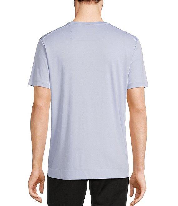 Murano Interdimensional Collection Slim Fit Velour Patch Screen Print Short Sleeve T-Shirt Product Image