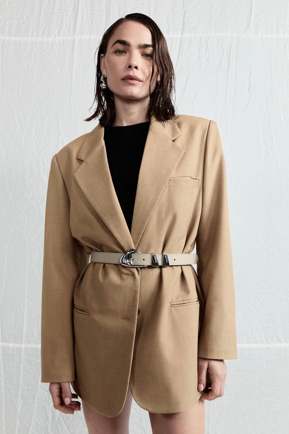 Sayna Blazer Latte Product Image