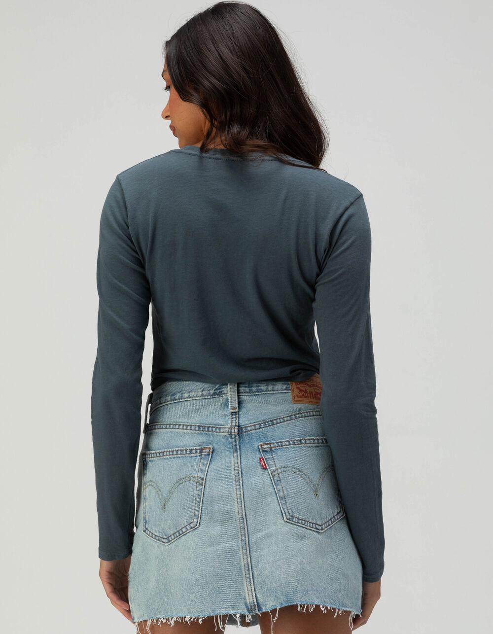 O'NEILL Branded Womens Long Sleeve Tee - SLATE BLUE Product Image