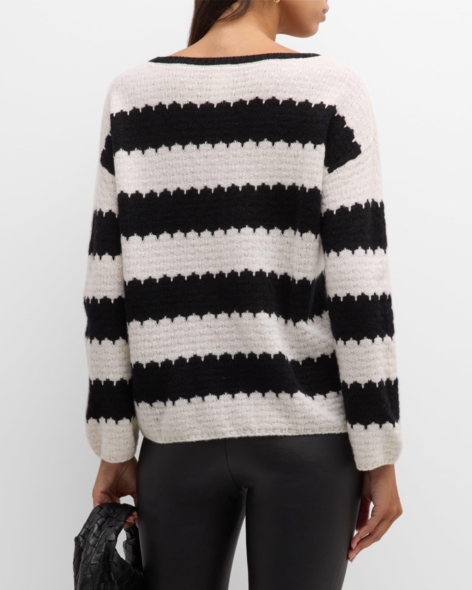Cashmere Striped Tunic Product Image