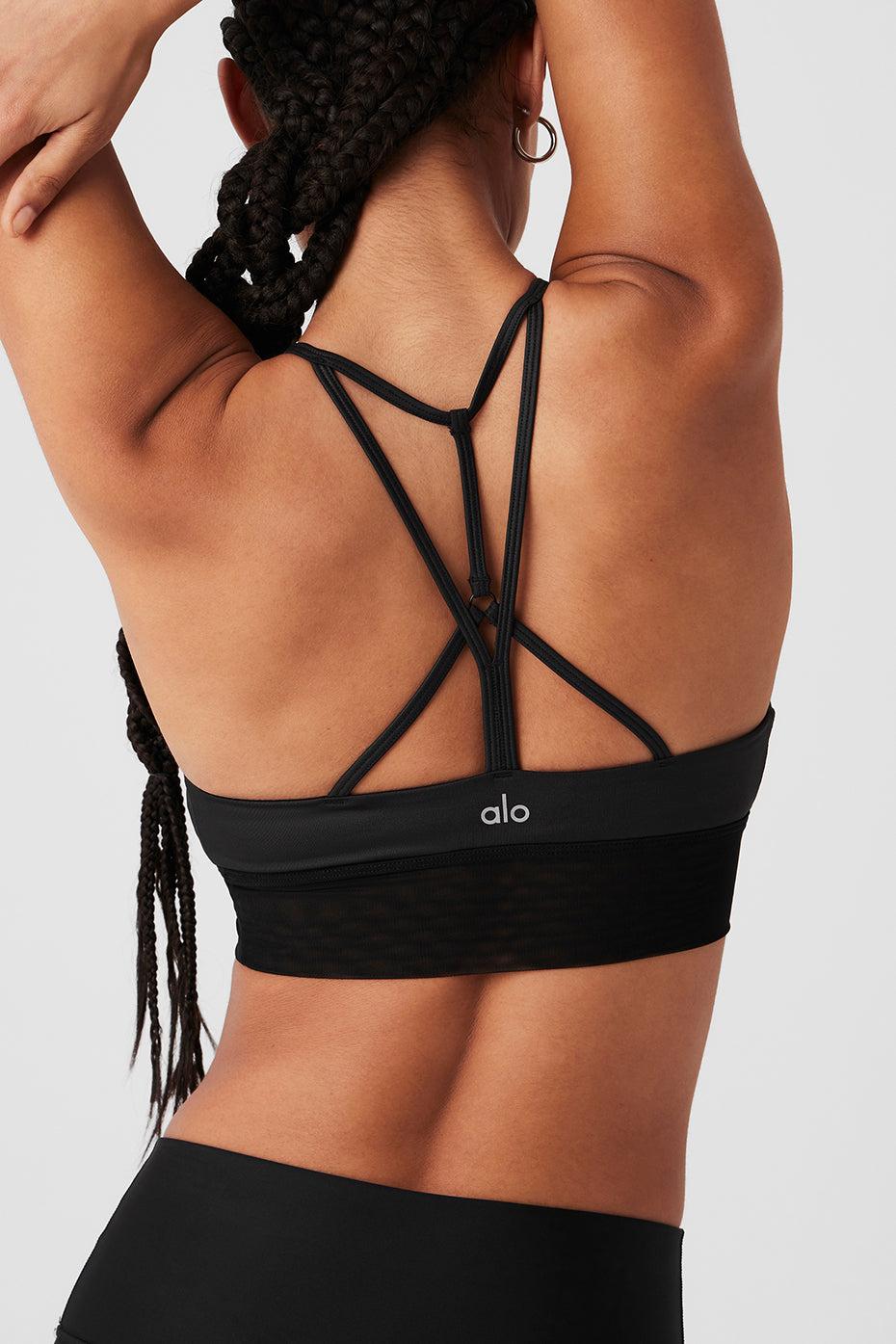 Alo Yoga Lavish Longline Scoop-Neck Bralette Product Image