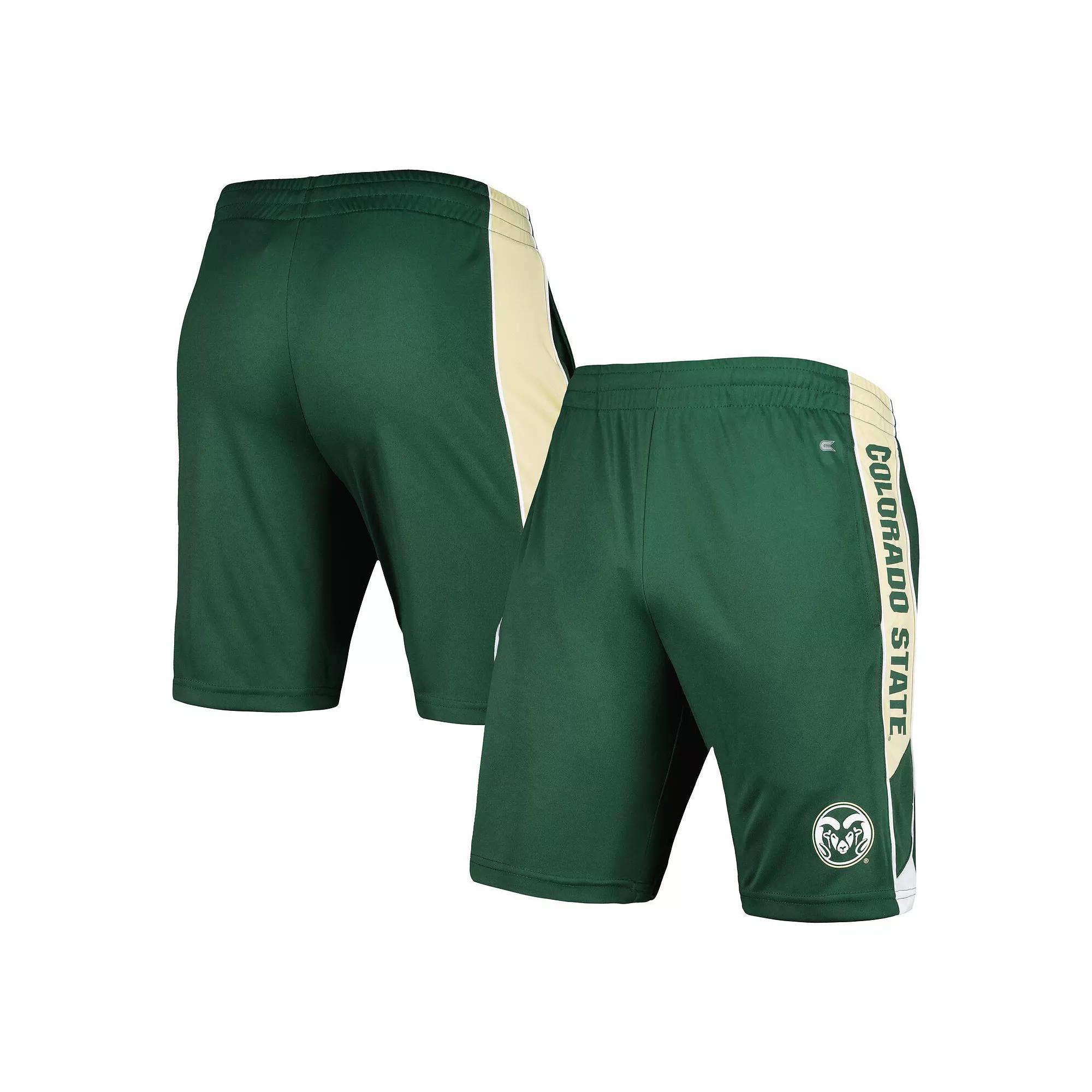 Men's Colosseum Green Colorado State Rams Pool Time Shorts, Size: Medium Product Image