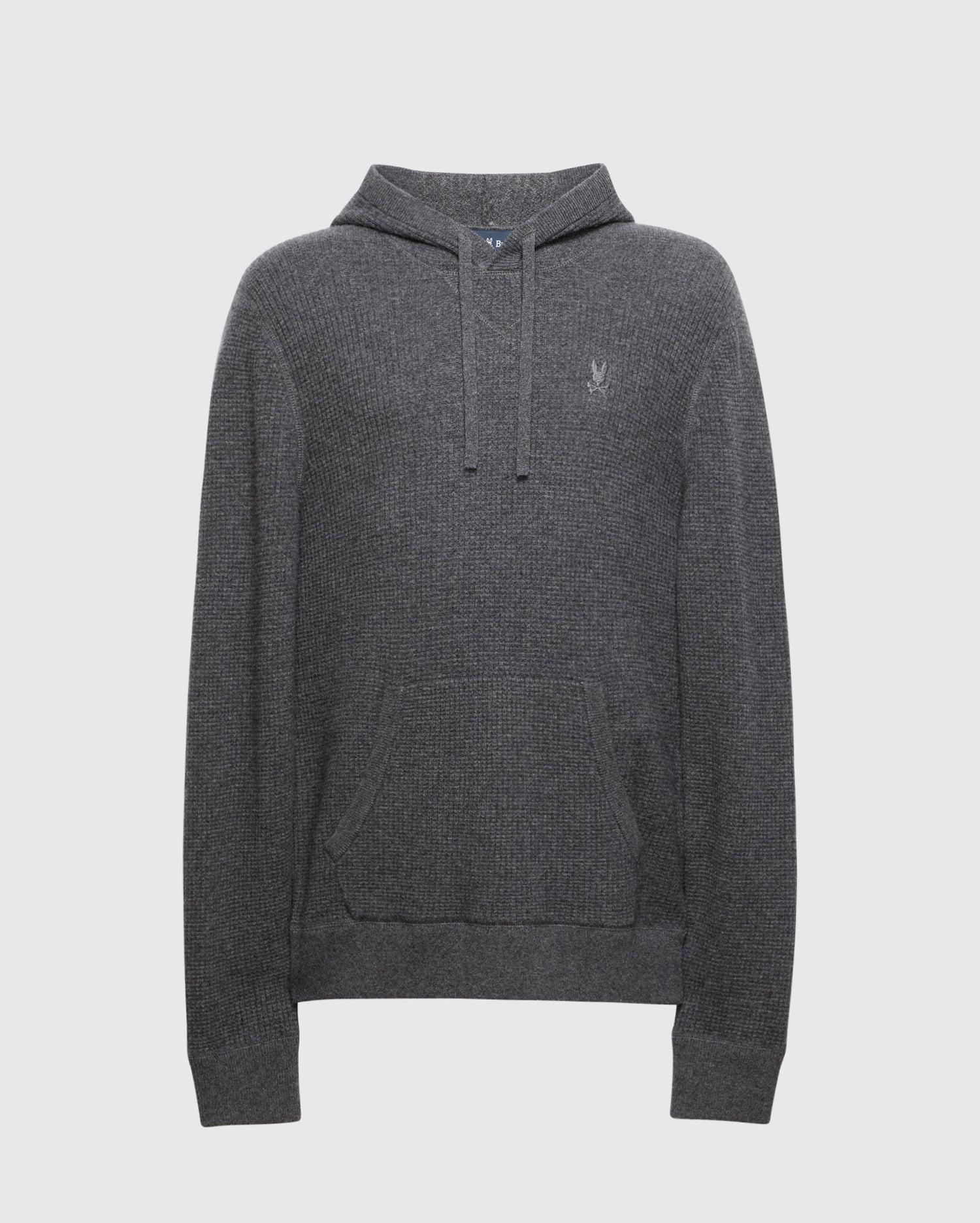 MENS LEVAN WAFFLE HOODED SWEATER - B6E246E200 Product Image