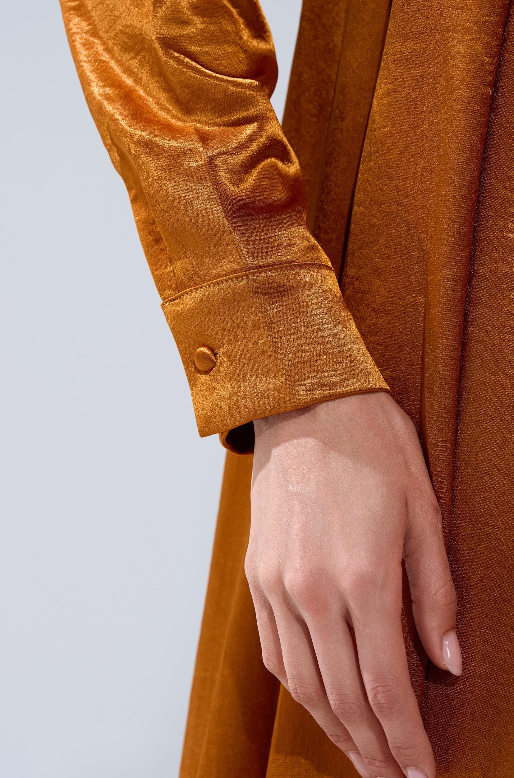 CALLIE FAUX LEATHER SHORT IN NAVY Product Image