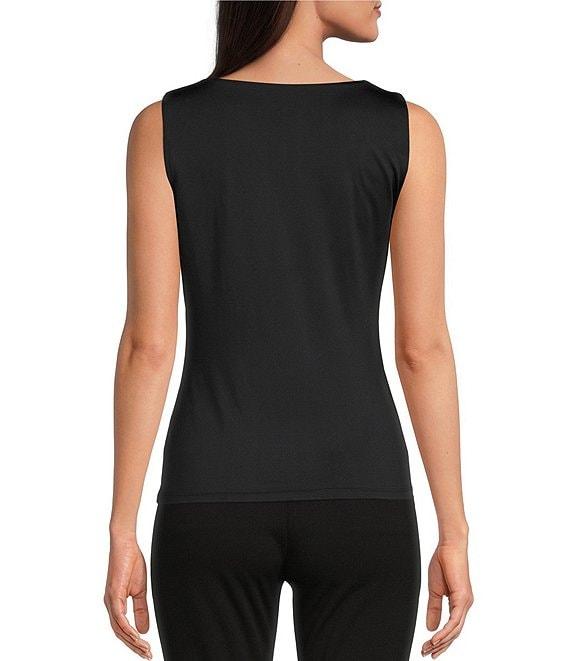 Calvin Klein Matte Jersey Scoop Neck Tank Product Image